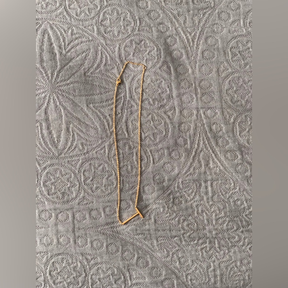 NWT - Savvy Cie "T" Necklace